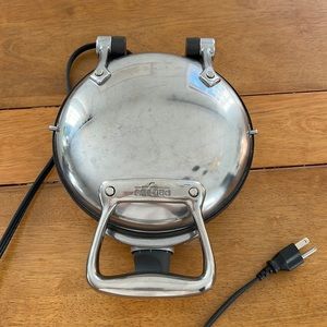 All-Clad Classic Stainless Steel Round Waffle Maker